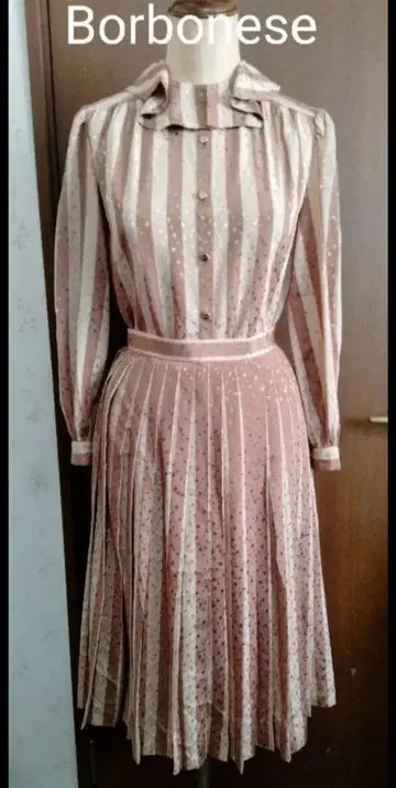 볼보네제 by redwdl 셋업 블라우스 스커트 레트로