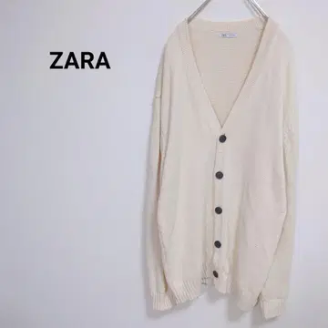 자라 [ XL ] 니트 가디건 빅 사이즈 루즈핏 겉옷 불가리아 제조