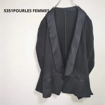 5351 푸라팜 [ F ] 테일러드 자켓 면 새틴