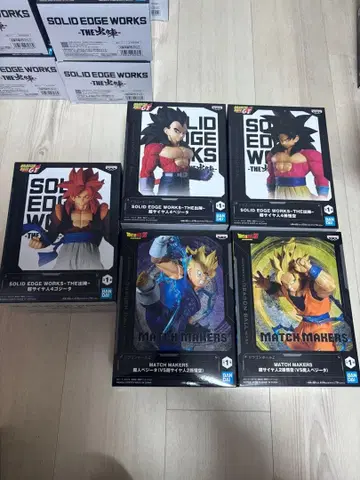 드래곤볼 GT 최신 피규어 손오공 베지터 오지터 4 마인