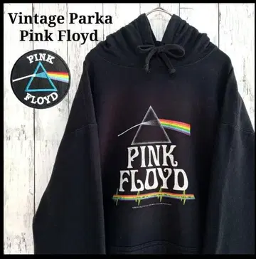 핑크 플로이드 빈티지 후드티 XL PINKFLOYD 블랙