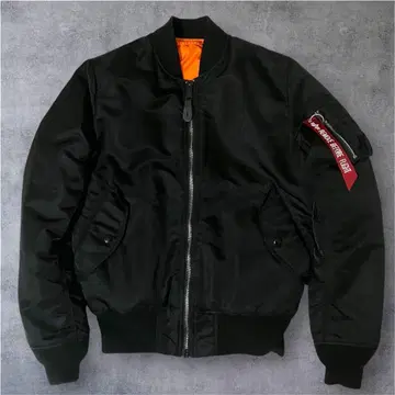 [ 새상품급 ] 알파인더스트리 MA-1 플라이트 자켓 블랙