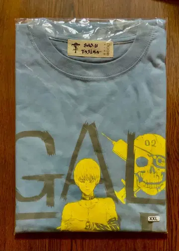 갤러리안즈 T셔츠 XXL 애시드 블루