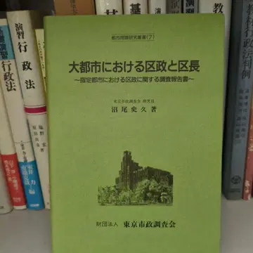 대도시에서의 구정 및 구청장  저