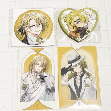 니지산지 EN 캔뱃지 폴라로이드풍 카드 루카 카네시로