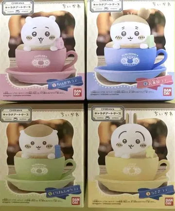 치이카와 캐릭터 아트 케이스 4종 세트 (전 8종 중) 반다이 새상품