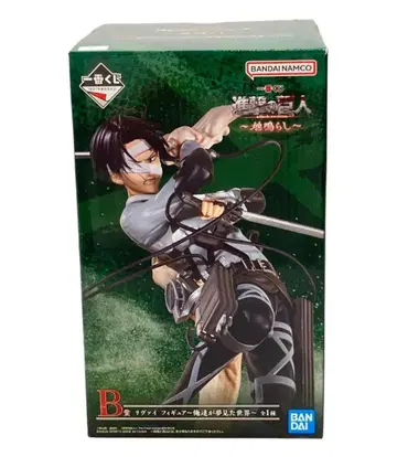 진격의 거인 리바이 피규어 B상 제일복권 지진 거인 포함