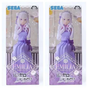 리제로 에밀리아 오메카시 파티 피규어