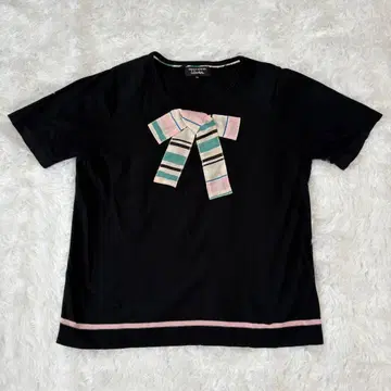 소니아 리키엘 여성용 반팔 T셔츠 L 리본 온워드 카시야마