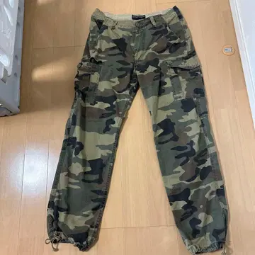 BACK NUMBER 카모플라쥬 카고 팬츠