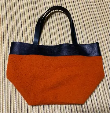 일비종떼 토트 오렌지 x 블랙