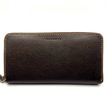THE SHOP TK 라운드 지퍼 장지갑 브라운 다케오 키쿠치