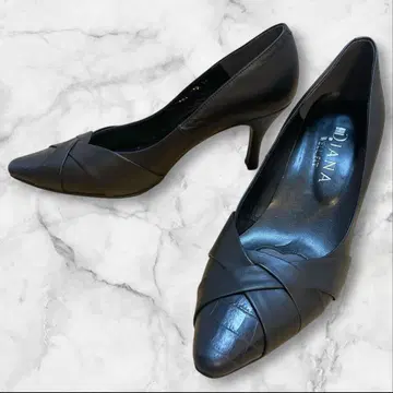 DIANA 다이애나 크로스 디자인 펌프스 EE 포멀 출퇴근 24cm