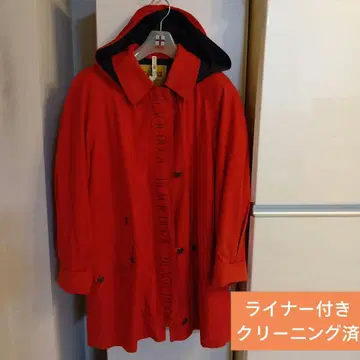 레드 스텐카라 코트 라이너 포함 도쿄 스타일 BLACK DUCK