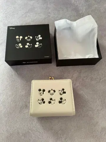 디즈니 COLLECTION 미키마우스 / 유니크 페이스 월렛 지갑