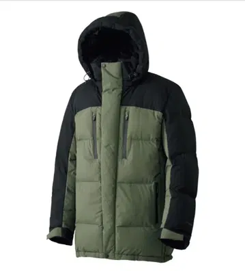 워크맨 엑스쉘터 프리미엄 기가퍼프 다운 코트 그린 LL