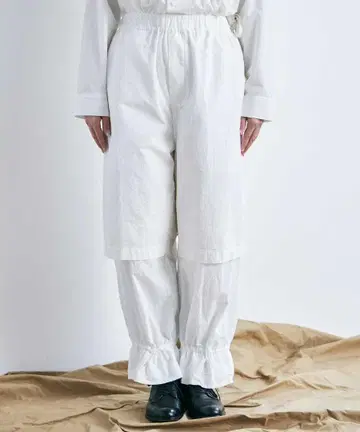 택 포함 새상품 buoybuoy 부이 ORGANIC LIP-STOP 팬츠