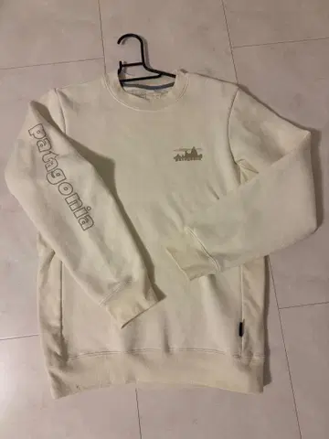 patagonia 트레이닝복 S / XS 크림색 맨투맨