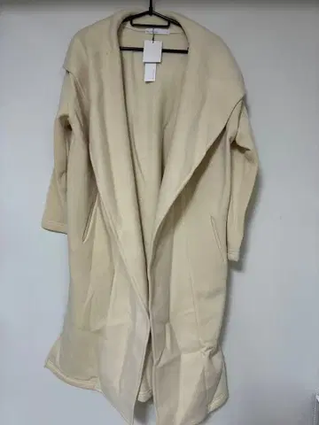 Pal collection 크림 롱 코트 택 포함 새상품