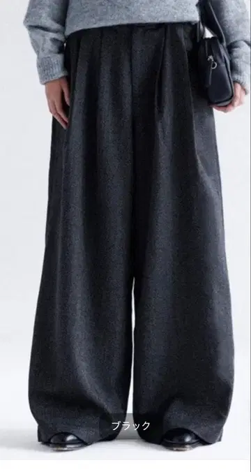 SINSS 3턱 와이드 슬랙스