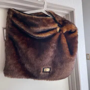 인조 모피 숄 머플러 퍼