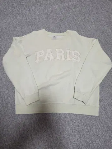 ZARA PARIS 자수 맨투맨