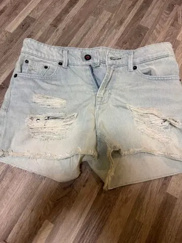 DENIMAH 데미지 데님 숏팬츠