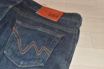 EDWIN JERSEYS ER013W 다크 블루 데님 방풍 방한 L