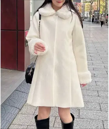 INGNI 퍼 탈부착 4WAY/A라인 코트