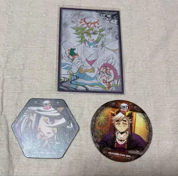 귀멸의 칼날 ufotable cafe 다이닝 코스터 포스카 도우마