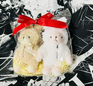 [ 미사용 새상품 ] 타리즈 부활절 2018 토끼 미니 테디 2개 세트