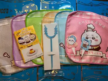 코코스 치이카와(먼작귀) 콜라보 미니 타월 컴플리트 덤 있음 2