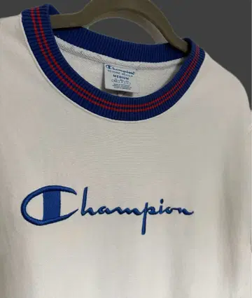 Champion 리버스 위브 맨투맨 자수 로고 트레이닝복 빅 루즈