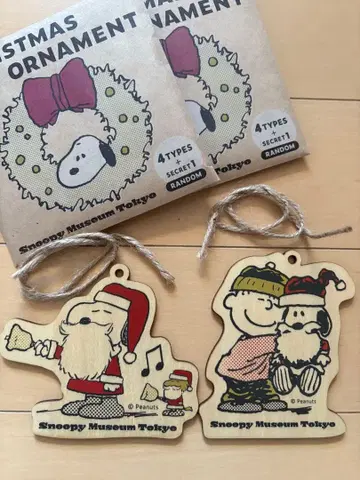 스누피 뮤지엄 크리스마스 크리스마스 오너먼트 시크릿 52