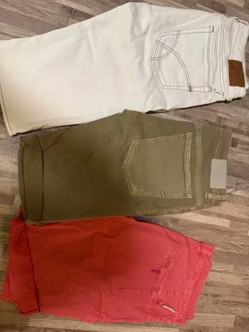 GAS 가스 하프 팬츠 3세트