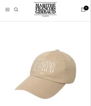 MARITHE FRANCOIS GIRBAUD 야구 모자