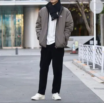 KELTY: 리버서블 빅 실루엣 퀼트 블루종