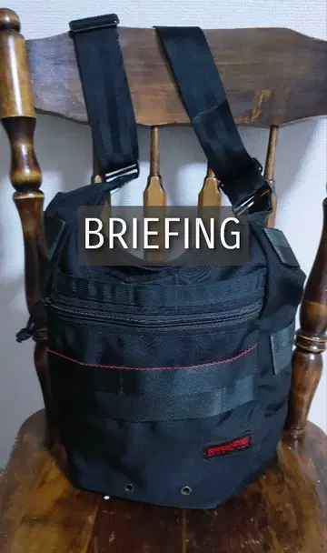 [ BRIEFING 브리핑 ] 숄더백 블랙 USA제