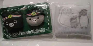 Suica 펭귄 역무원 인형 배지 철도 시리즈