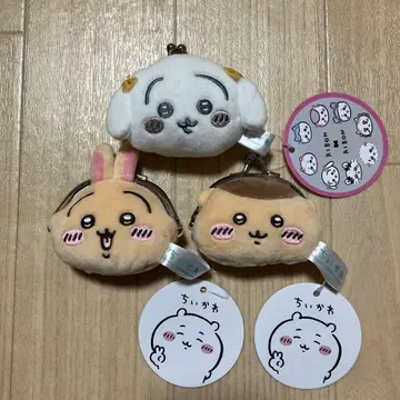 치이카와 미니 가마구치 파우치 3개 세트