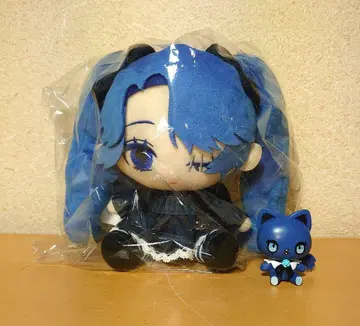 ado au 럭키 블루 봉제 인형 아드 로자 토르마리 피규어