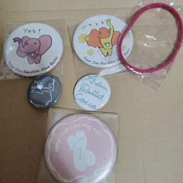 Coco Live Tour 2016 가챠가챠 배지 세트