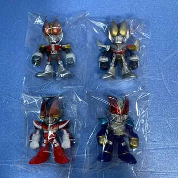 THE 가면라이더 전왕 4체 세트