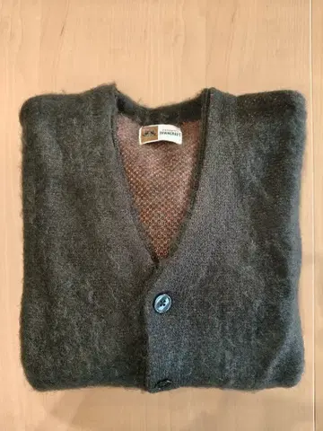 새상품급 TOWNCRAFT 샤기 가디건