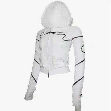 THEREDTHREAD S embroidery ribbon hoodie