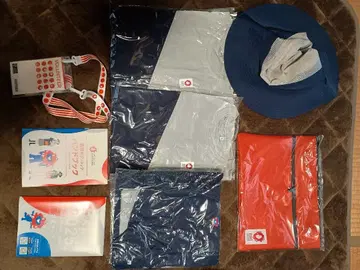 오사카 만박 자원봉사 유니폼 미사용 새상품