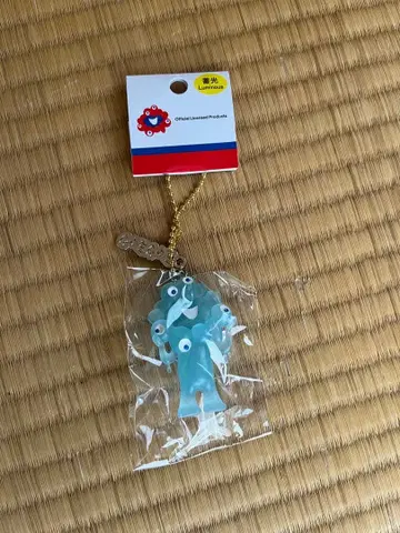 오사카 간사이 만박 미야쿠미야쿠 입체 키링 축광