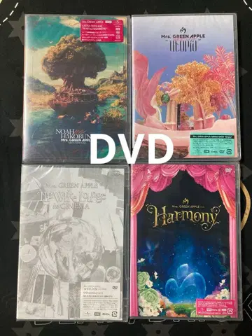 Mrs.GREEN APPLE/일반ver DVD 4작품