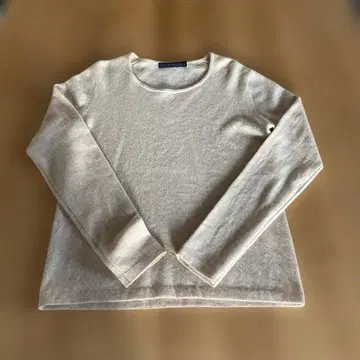 CURASTYLE 캐시미어 베이지 니트 긴팔