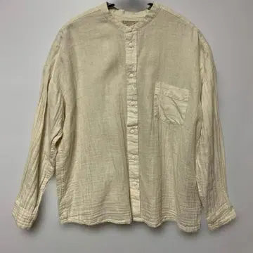 나카가와 마사시치 상점 면린넨 거즈 휴일 셔츠 블라우스 셔츠